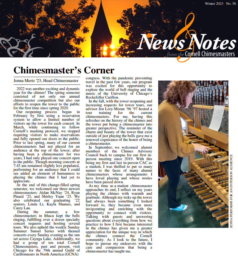 Media Cornell Chimes